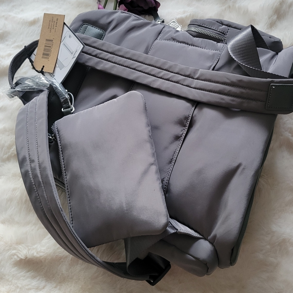 Steve Madden Gray Casual Backpack with Durable Design - Picture 3 of 8